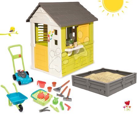 Case con attrezzi - Casetta Pretty Sunny Flowers House Smoby