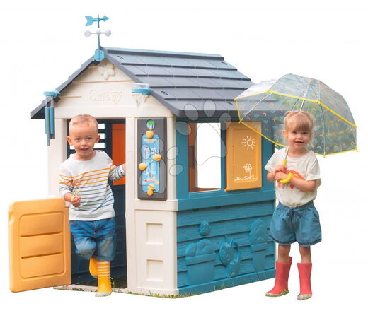 Speciálně jen u nás - Domeček meteorologická stanice s posezením 4 Seasons Playhouse Smoby - 12