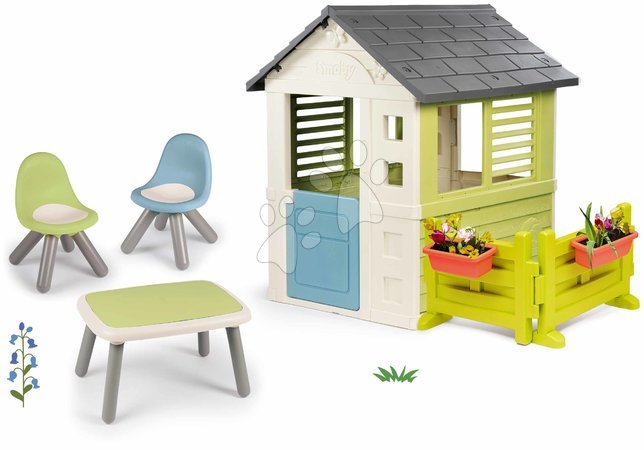 Ab 2 bis 3 Jahren - Set Spielhaus Lovely Smoby
