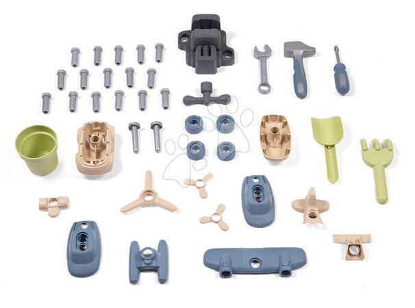 Domki dla dzieci - Domek z warsztatem i 39 akcesoriami Nature Playhouse Workshop Life Smoby - 2