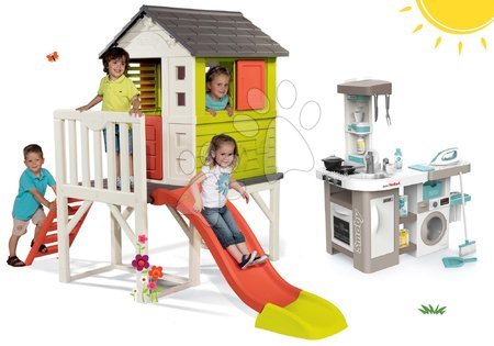 Igračke za djevojčice - Set kućica na stupovima Pilings House Smoby