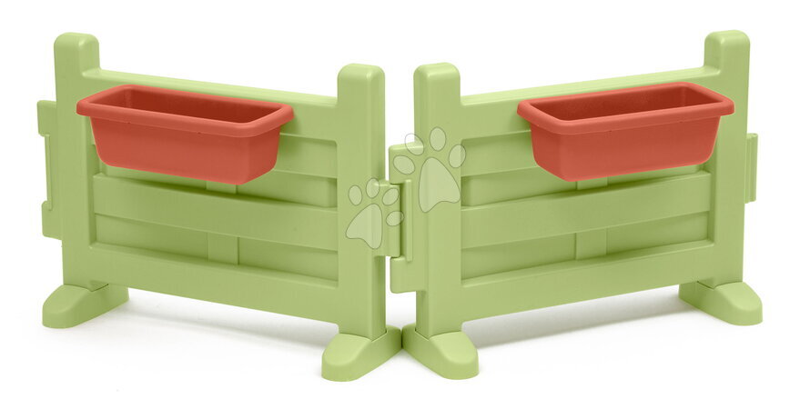 Casas de crianças - Jardim frontal com dois vasos para todos os Smoby_1