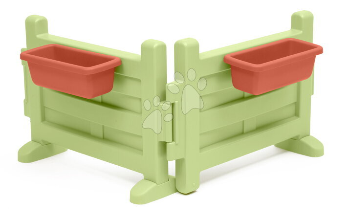 Accessoires pour la cabane - Jardinière avec deux pots de fleurs pour toutes les maisonnettes Smoby - 3