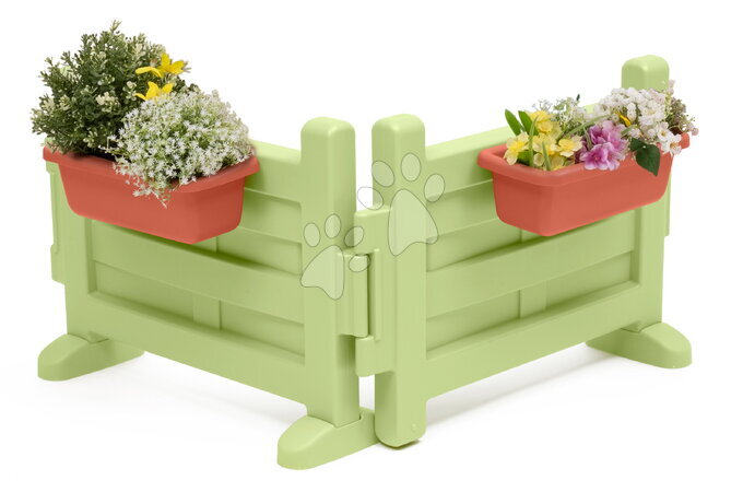 Casas de crianças - Jardim frontal com dois vasos para todos os Smoby