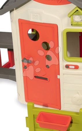 Otroške hišice Smoby - Vrata s funkcionalno ključavnico za Smoby hiške Neo Jura Lodge_1