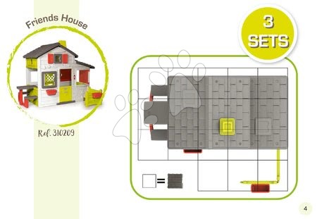 Casitas para niños - Casa de los Amigos espaciosa Neo Friends House Smoby - 22