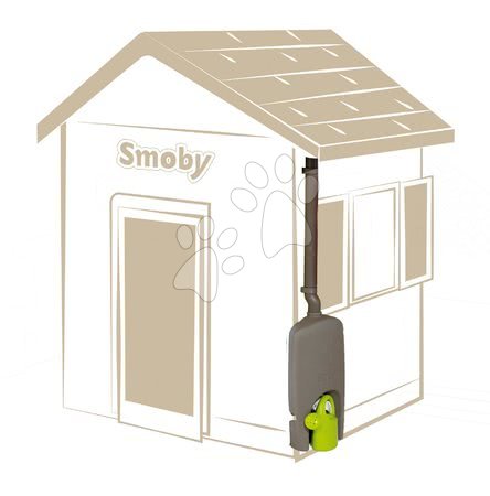 Detské domčeky Smoby od výrobcu Smoby - Odkvap so zberačom dažďovej vody Watter Butt Plus k Smoby_1