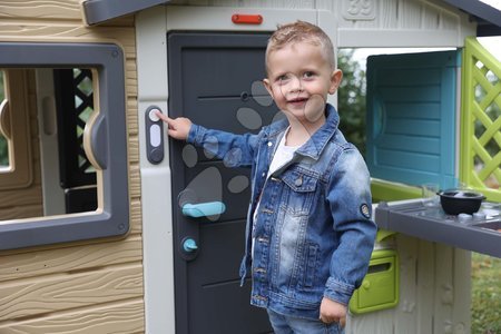 Kućice za djecu - Domček Prijatelja s meteorološkim setom Friends House Evo Playhouse Life Smoby - 7