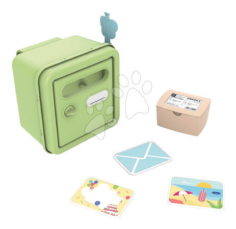 Příslušenství k domečkům - Poštovní schránka se 4 doplňky k domečkům Smoby