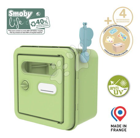 Příslušenství k domečkům - Poštovní schránka se 4 doplňky k domečkům Smoby_1