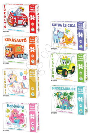 Puzzle pro nejmenší - Puzzle podlahové hasičské auto Dohány - 3