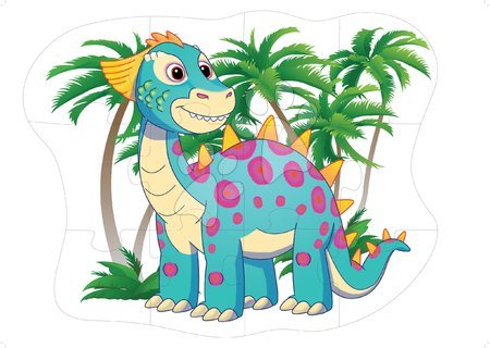 Spielzeuge für die kleinsten Kinder - Boden-Puzzle Dinosaurier Dohány_1