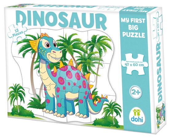 Hračky pro nejmenší | Strana 16 - Puzzle podlahové dinosaurus Dohány