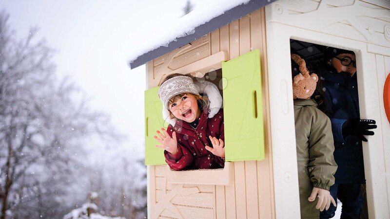 Domečky pro děti - Domeček Dobrodružství s předsíní a skluzavkou Adventure House Life Smoby - 5