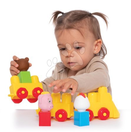 Juegos de construcción para los más pequeños - Bloque de construcción Mi primer tren de vapor - 4