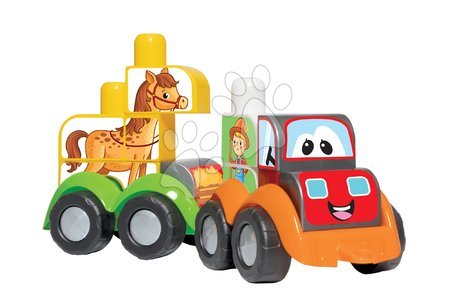 Hračky pre najmenších Dohány od výrobcu Dohány - Stavebnica s traktorom a zvieratkami Farma Dohány