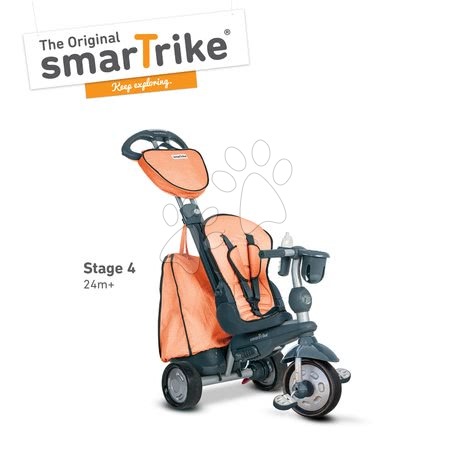 Tříkolky od 10 měsíců - Tříkolka Explorer Orange smarTrike - 8
