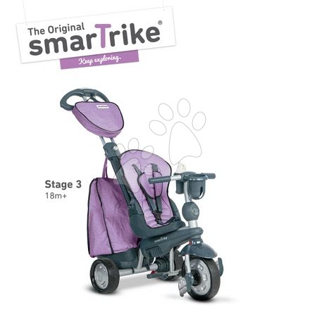 Tříkolky od 10 měsíců - Tříkolka Explorer Lila 5v1 smarTrike - 5