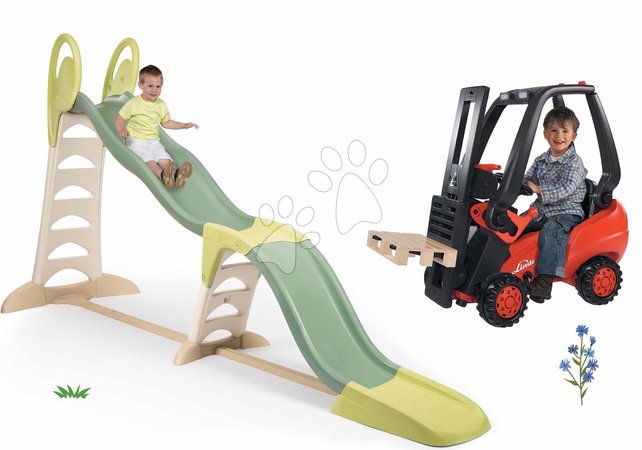 Scivoli set - Set scivolo Toboggan Super Megagliss 2in1 Smoby 