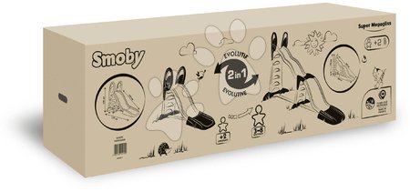 Toboganes sets - Toboggan XL Smoby con agua de longitud 230 cm - 37