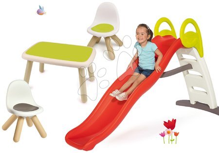 Rutschen Sets - Set Rutsche Toboggan Funny Länge 200 cm Smoby