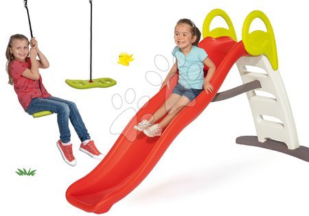 Rutschen für Kinder  - Rutschenset Toboggan Funny Länge 200 cm Smoby