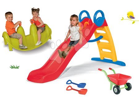 Tobogane cu leagăn - Set tobogan Funny Toboggan Smoby - 16
