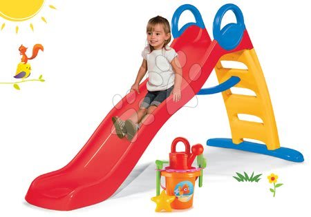 Šmykľavky pre deti  - Set šmykľavka Funny Toboggan Smoby 200 cm