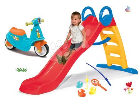 Set skluzavka Funny Toboggan Smoby 200 cm