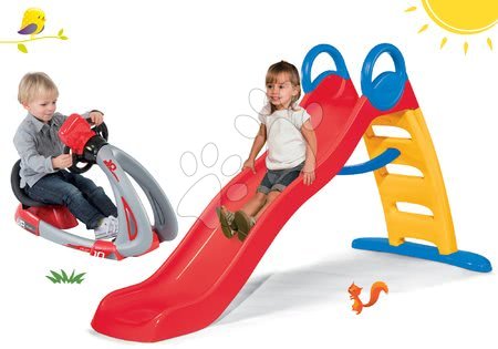 Rutschen Sets - Set Rutsche Funny Toboggan Smoby 200 cm