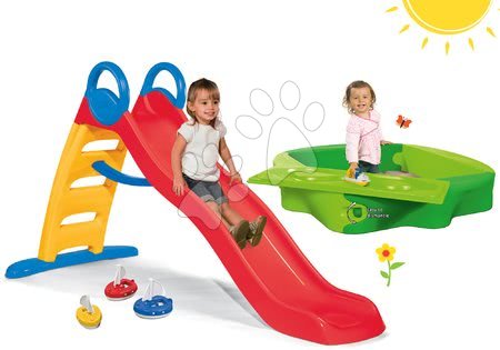 Rutschen Sets - Set Rutsche Funny Toboggan Smoby 200 cm