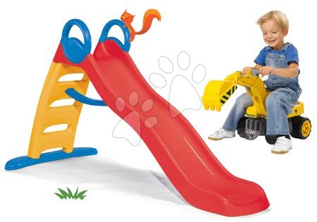 Šmykľavky sety - Set šmykľavka Funny Toboggan Smoby 200 cm