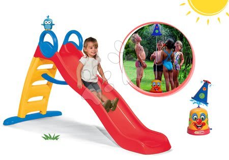 Zjeżdżalnie w zestawie - Zestaw zjeżdżalnia Funny Toboggan Smoby 200 cm - 16