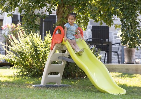 Šmykľavky - Šmykľavka s vodotryskom Funny Slide Green Toboggan Smoby_1