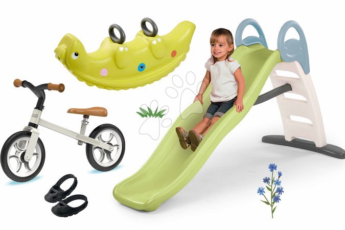 Sets vom Hersteller Smoby | Seite 15 - Set Rutsche mit doppelter Welle und Balance-Roller Toboggan Life Smoby