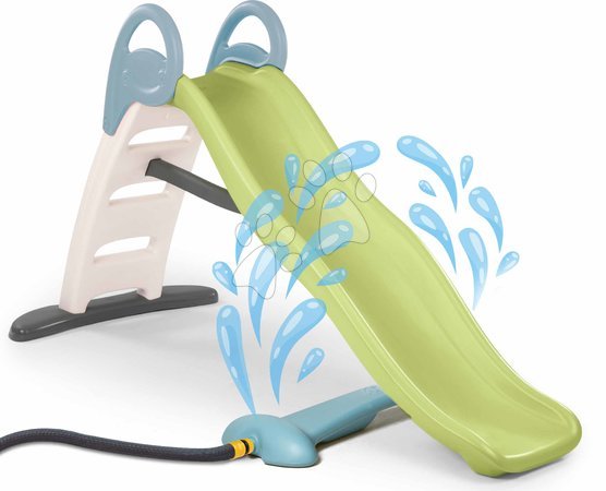 Rutschen für Kinder  - Set Rutsche mit doppelter Welle und Wasserfontäne Toboggan Life Smoby