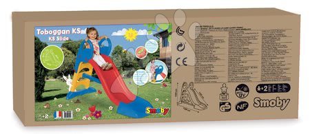 Tobogani za djecu  - Tobogan Toboggan KS Smoby s vodom dužine 150 cm - 5