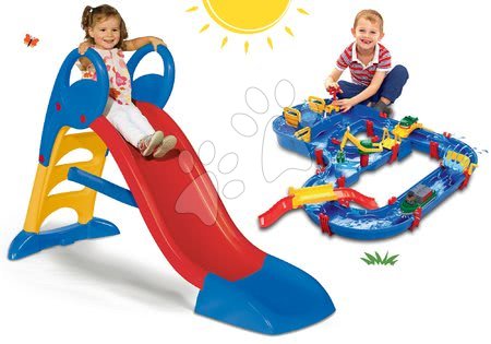 Tobogane cu piste de apă - Set tobogan Toboggan KS Smoby