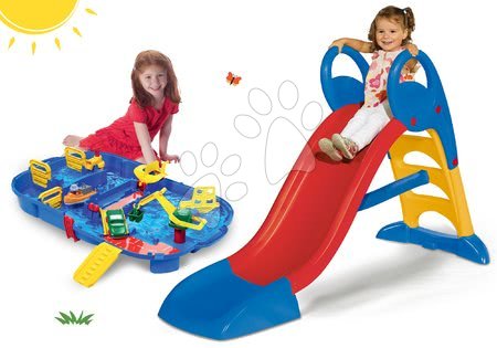 Tobogane cu piste de apă - Set tobogan Toboggan KS Smoby