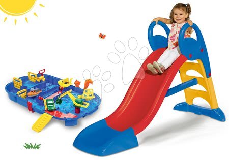 Tobogane cu piste de apă - Set tobogan Toboggan KS Smoby - 20