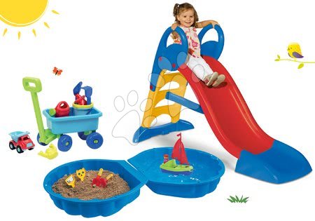Tobogane cu nisipar - Set tobogan Toboggan KS Smoby - 15
