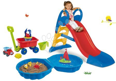 Tobogane cu nisipar - Set tobogan Toboggan KS Smoby