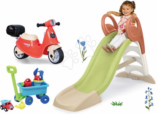 Sets vom Hersteller Smoby | Seite 29 - Set Rutsche mit Wasserspiel und Rutscher mit Koffer KS Slide Life Smoby