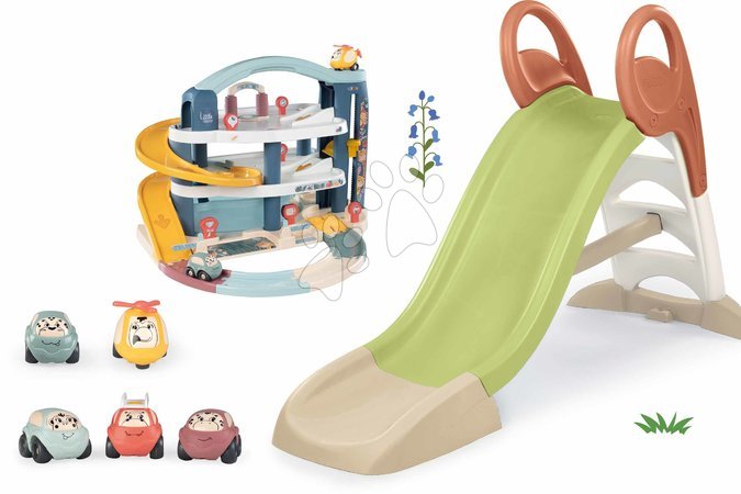 Sets vom Hersteller Smoby | Seite 30 - Set Rutsche mit Wasser-Spiel und 3-stöckige Garage mit Aufzug KS Slide Life Smoby