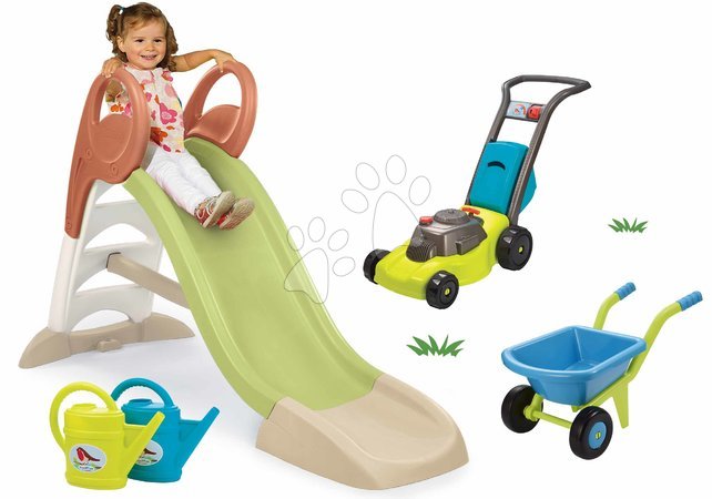 Rutschen für Kinder  - Set Rutsche Toboggan KS mit Wasser Länge 150 cm Smoby