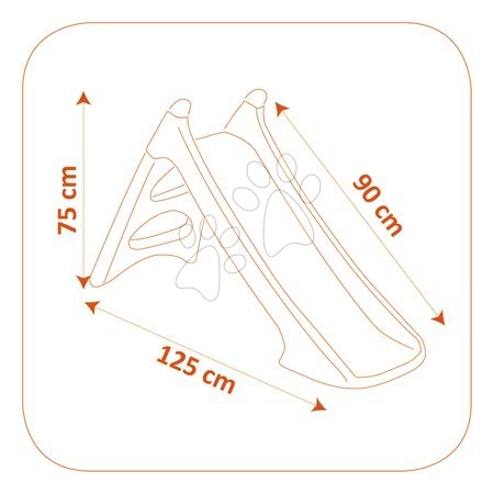 Toboggans pour enfants  - Glissière Hľadá sa Dory Smoby - 4
