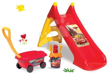 Cars - Komplet tobogan Avtomobili Toboggan XS Smoby