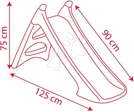 Tobogani - Tobogan vodni Cars XS Slide Smoby _1