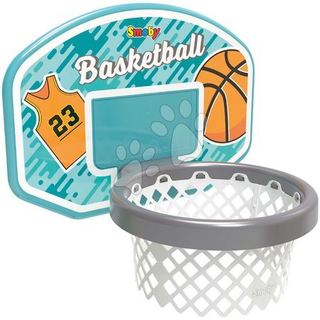 Smoby - Basketbalový kôš na šmykľavky a stenu Basketball Hoop 3v1 Smoby