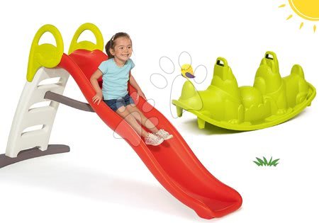 Jucării pentru copilași de la 1 la 2 ani - Set balansoar Cățeluș Smoby
